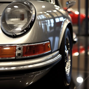 Phares de la Porsche Targa 911 - trajetàlacarte.com