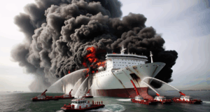 Risque d’incendie des voitures électriques à bord des navires : Des mesures renforcées pour y faire face Voitures électrique risques incendies de navires