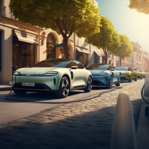 Locations d'autmobiles électriques à 100€ par mois en France