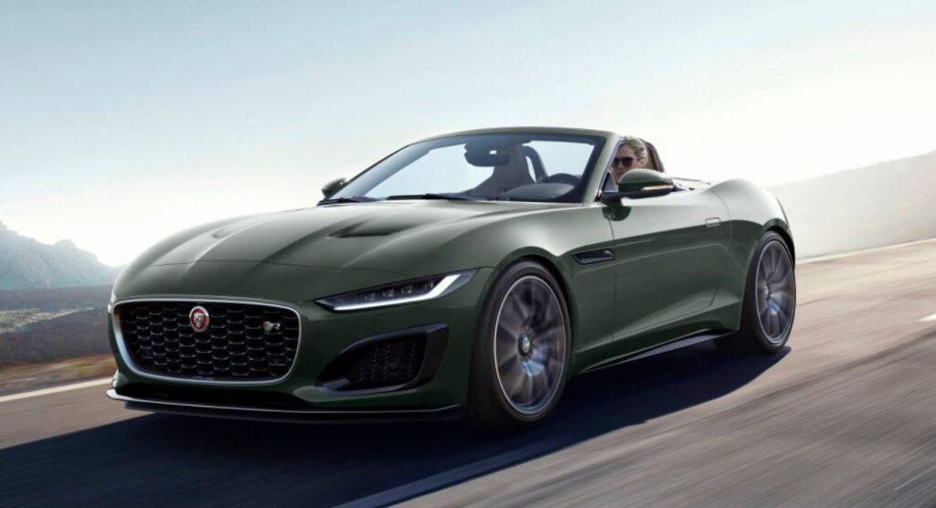 Un véhicule de la marque Jaguar