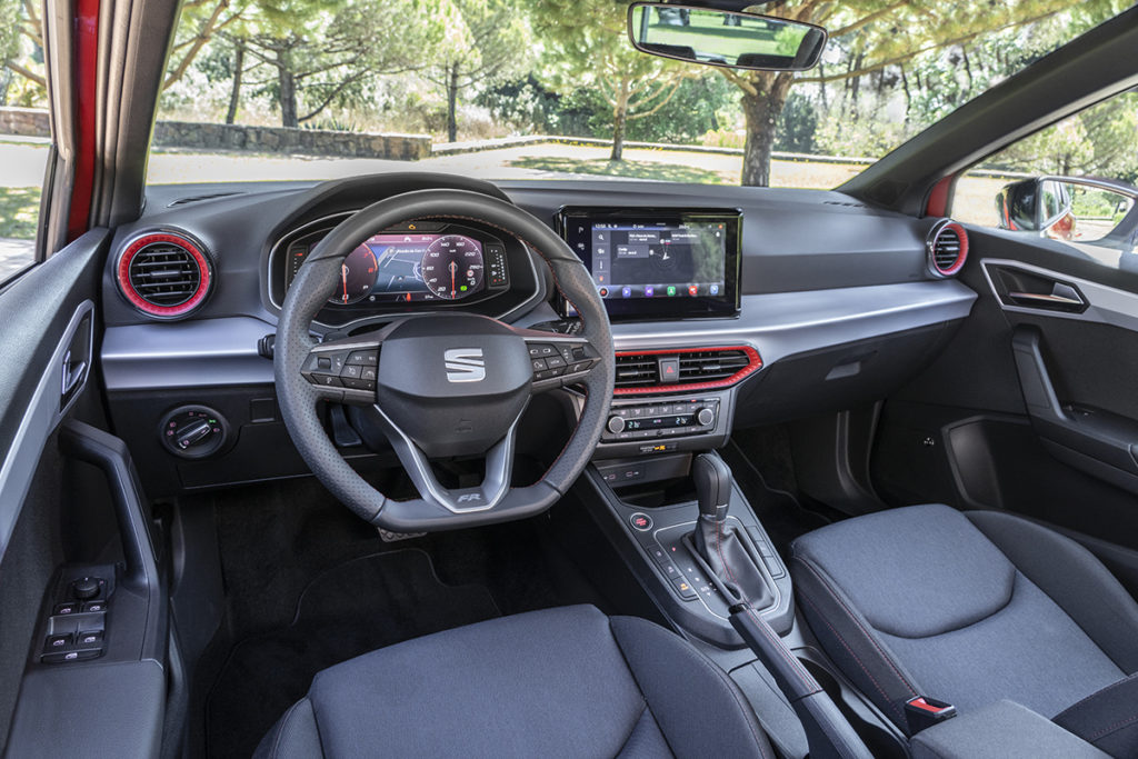 L'intérieur de SEAT Ibiza