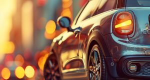 Interruption temporaire de la production de voitures électriques, le modèle incriminé est identifié. Une voiture grise dans la rue