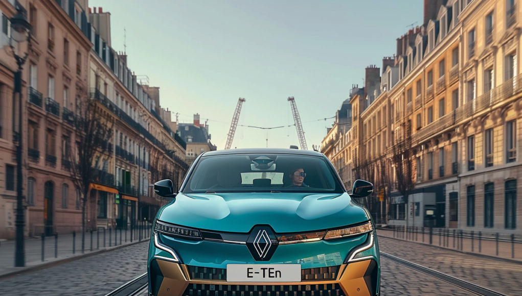 Une voiture dans la rue