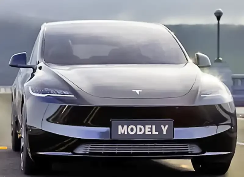 model Une Tesla Model Y grise