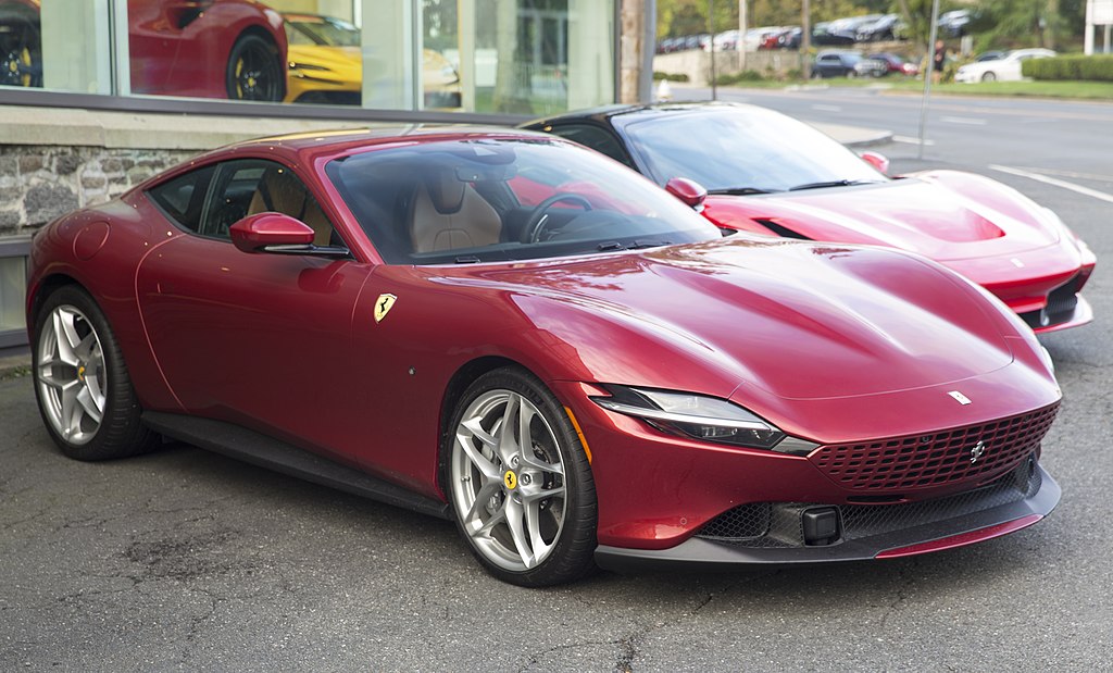 Une Ferrari Roma