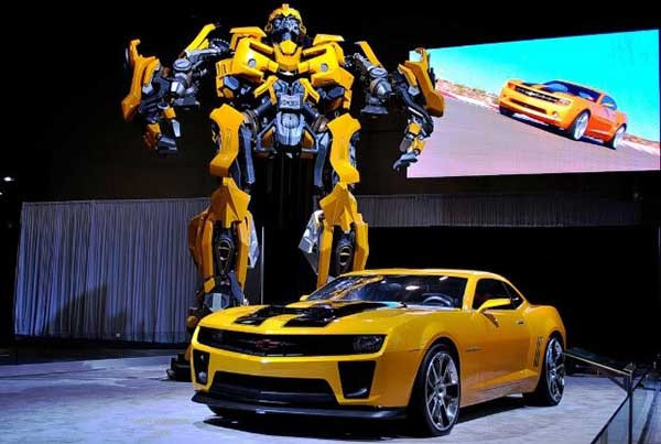 La Chevrolet Camaro de "Transformers"