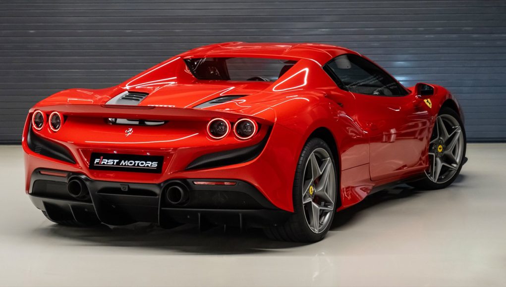 Une Ferrari F8 Tributo