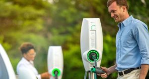Center Parcs installe des bornes de recharge pour voitures électriques Borne de recharge de voiture