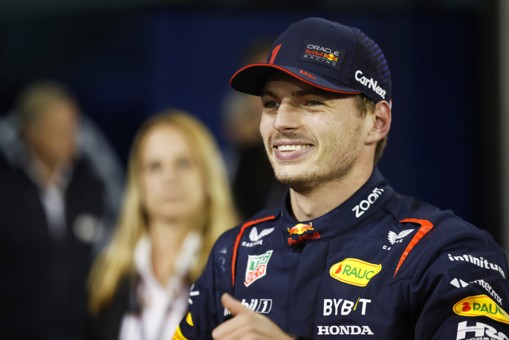 Max Verstappen dans son uniforme