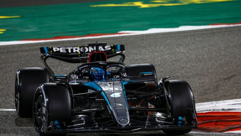 Mercedes Mercedes lors des essais libre 2