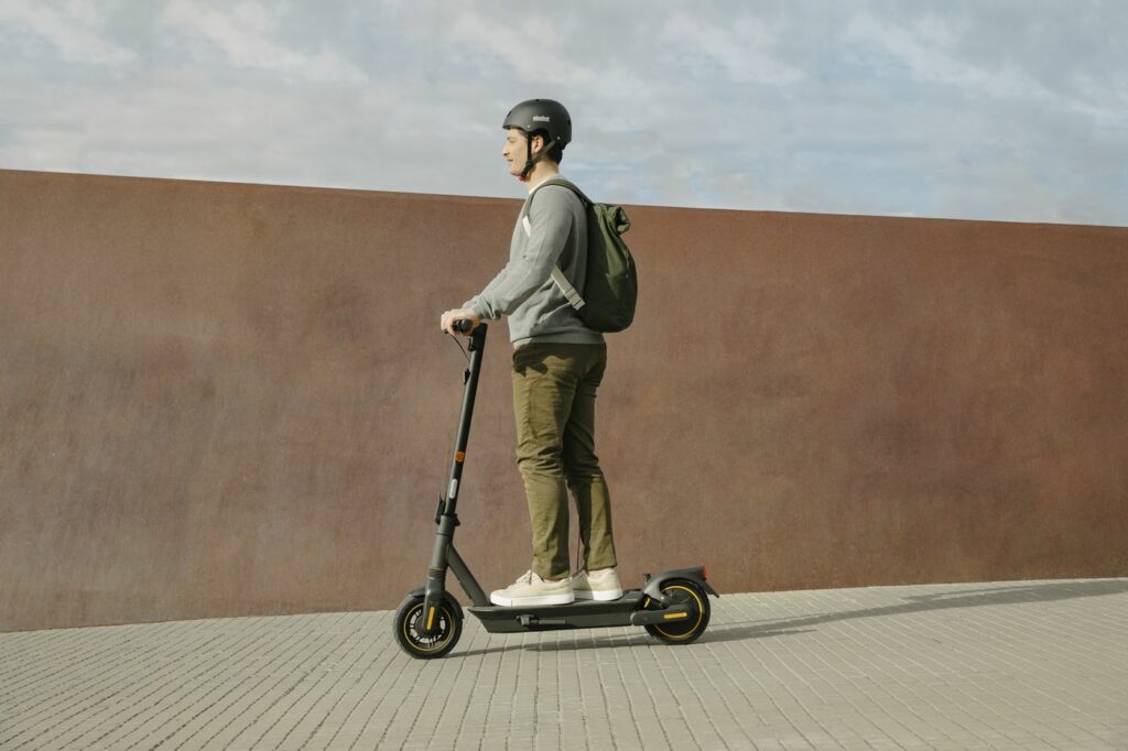 Une trotinette électrique Segway