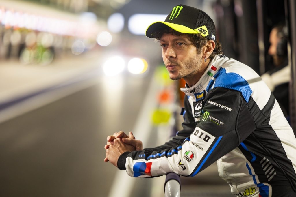 Le pilote Valentino Rossi 