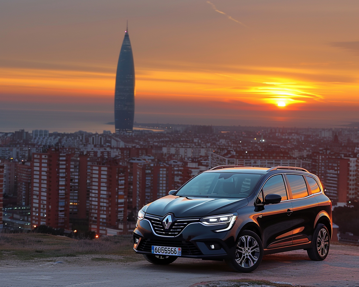Baguette De Protection Pour Pare-chocs Arrière Renault Grand Scenic 2016-2023 - Acier Inox Brossé