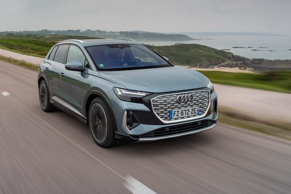 Une Audi Q4 e-tron