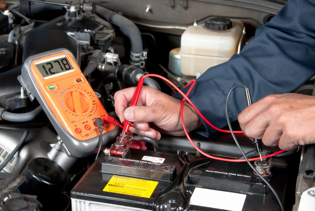 Tester batterie voiture