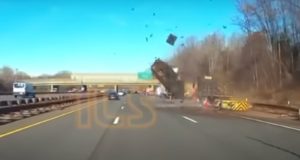 Il pulvérise sa Supra tout seul sur l’autoroute (Vidéo) Il pulvérise sa Supra
