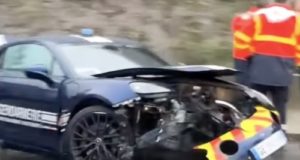 Une nouvelle Alpine de la gendarmerie détruite sur l’autoroute nouvelle Alpine de la gendarmerie