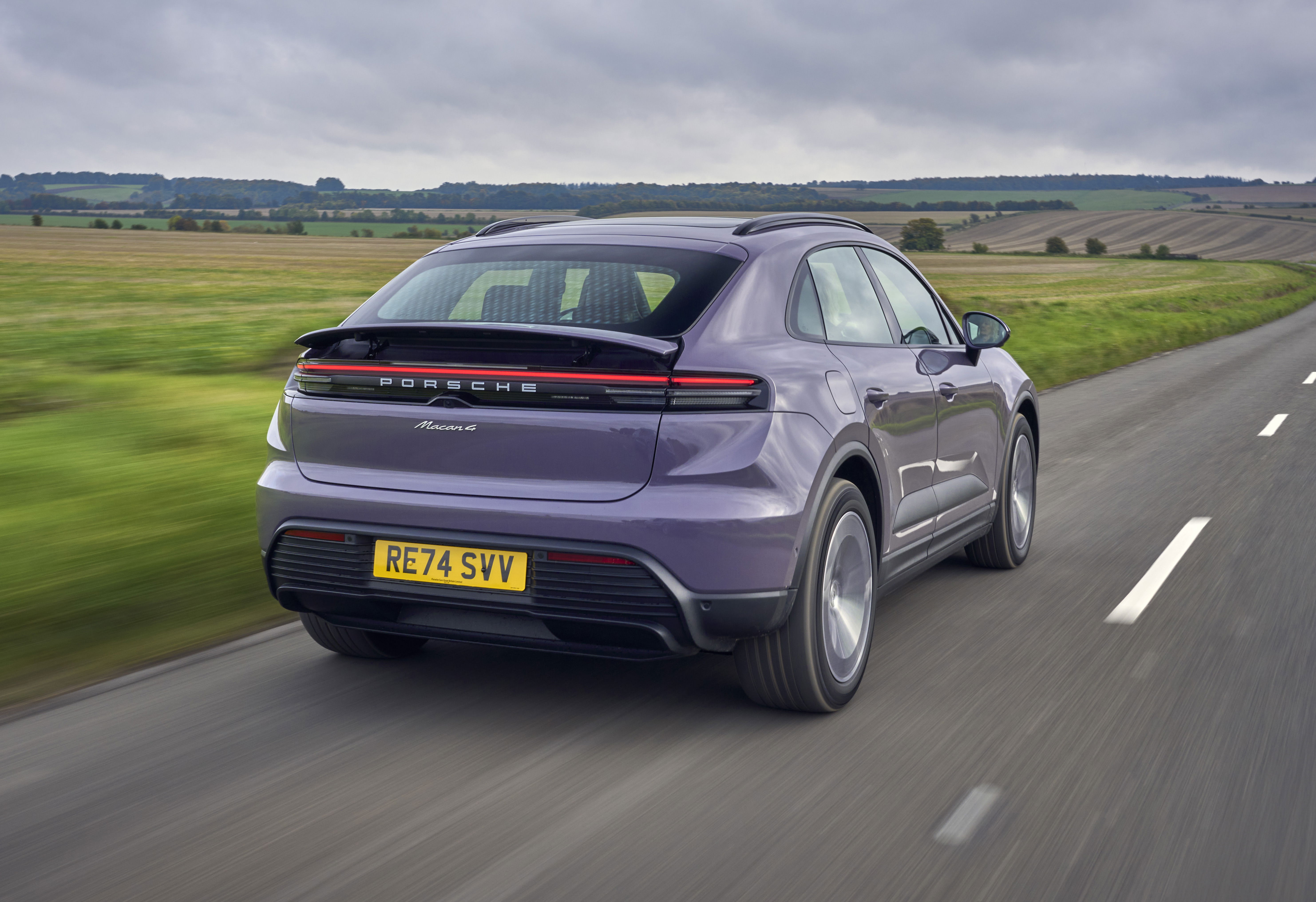 Porsche Macan 4 - arrière, conduite
