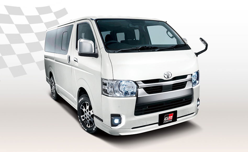 Même la Toyota Hiace a maintenant des pièces de course Même la Toyota Hiace a maintenant des pièces de course Gazoo
