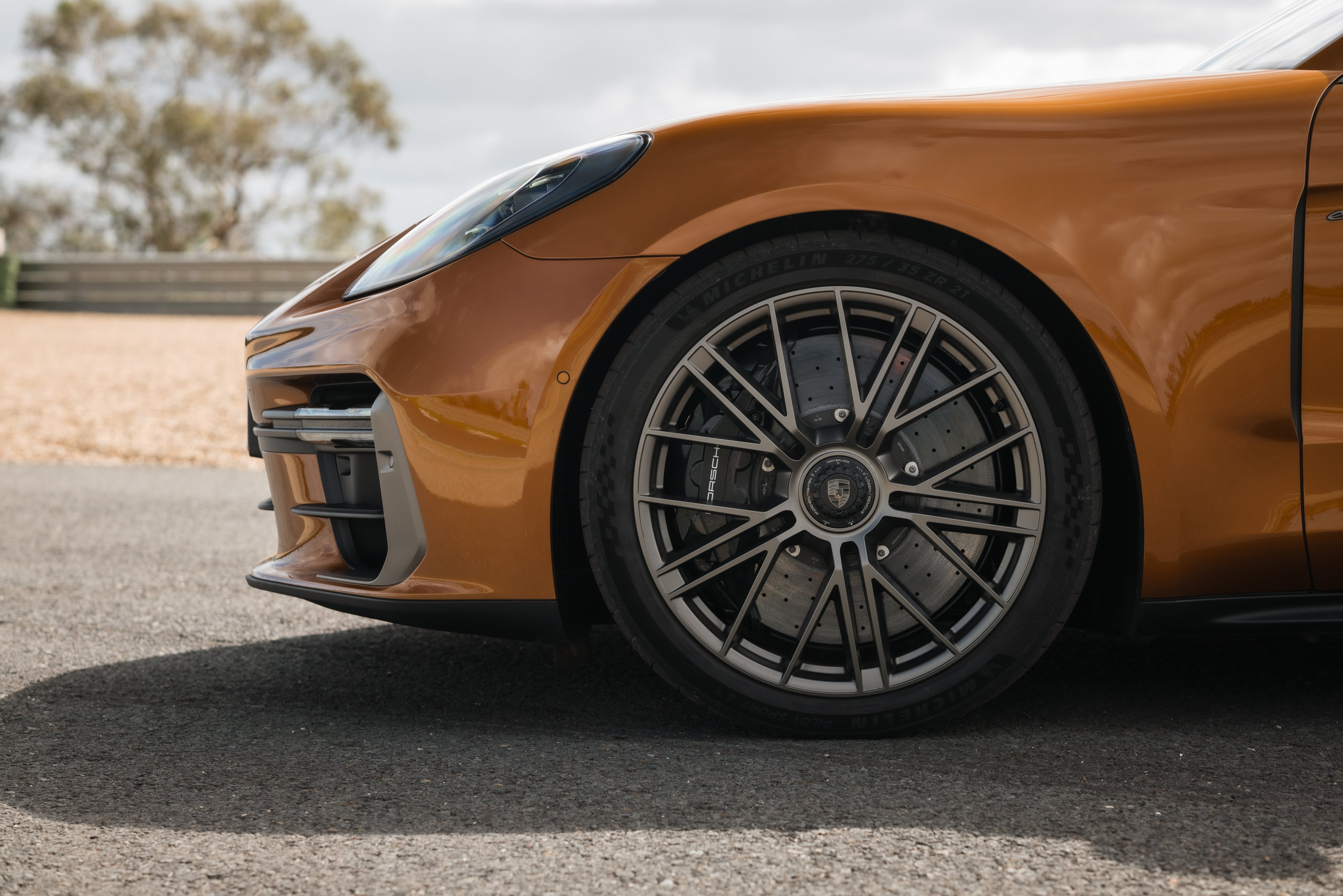 Porsche Panamera Turbo E-hybride - Détail de la roue