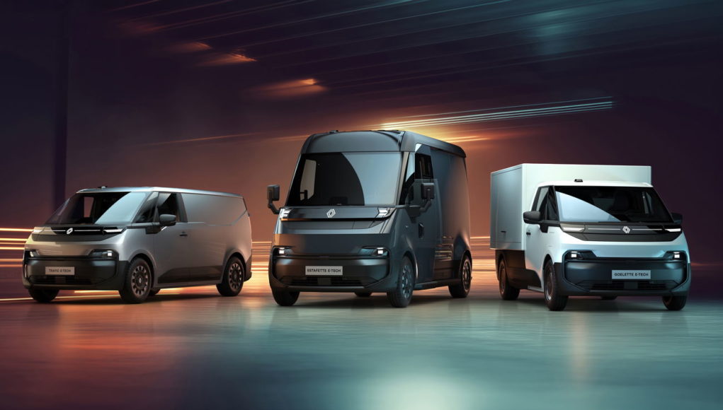 Renault va aussi rétro avec ses camionnettes Renault va aussi rétro avec ses camionnettes