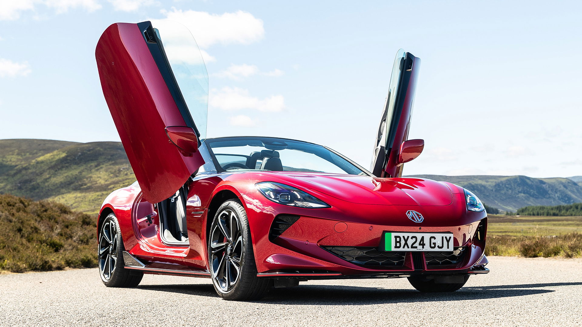 Mg Cyberster, portes ouvertes