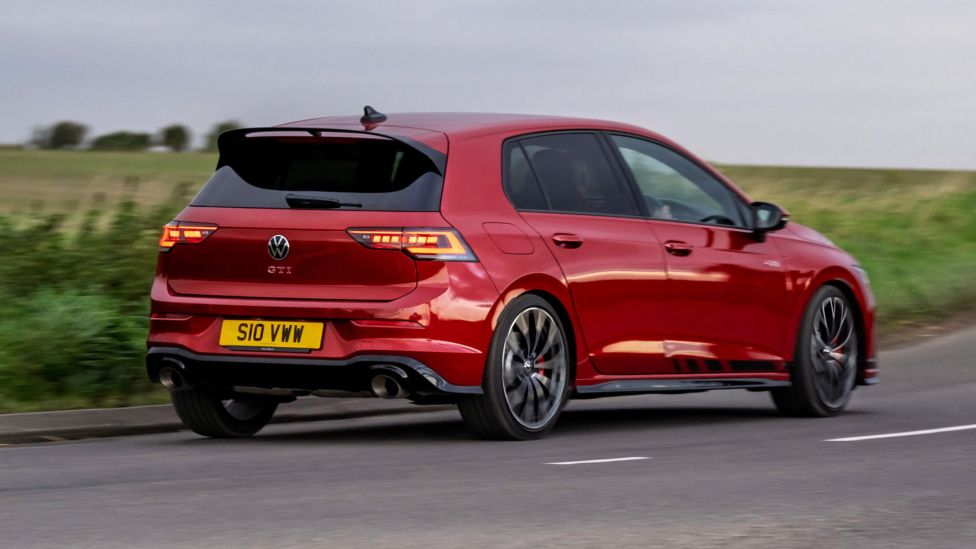 MK8.5 VW Golf GTI Clubsport, arrière 3/4