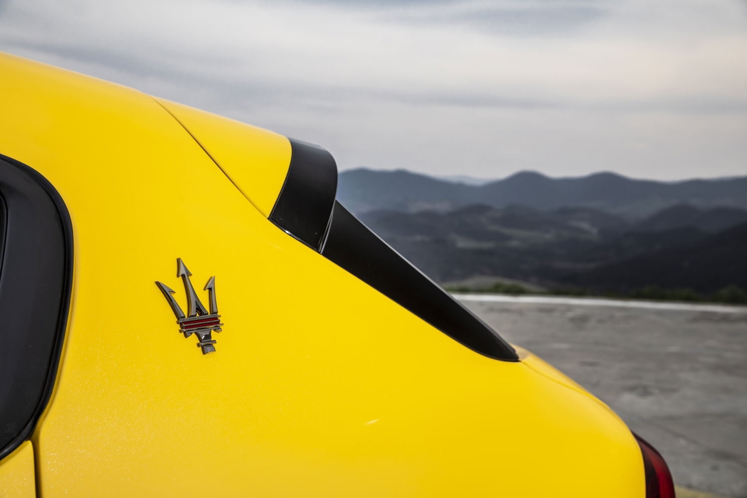 Maserati Grecale Trofeo - Détail arrière