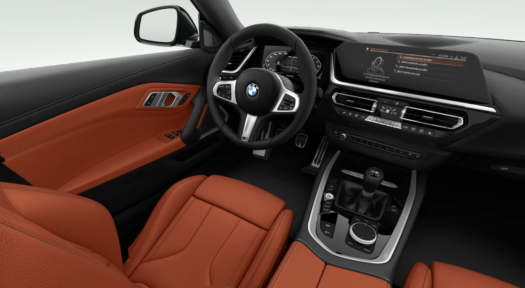 BMW Z4 Handter avec un intérieur rouge magma