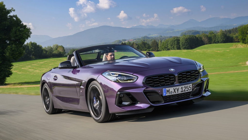 La BMW Z4 Handtchalter n'est plus verte La BMW Z4 Handtchalter n'est plus verte