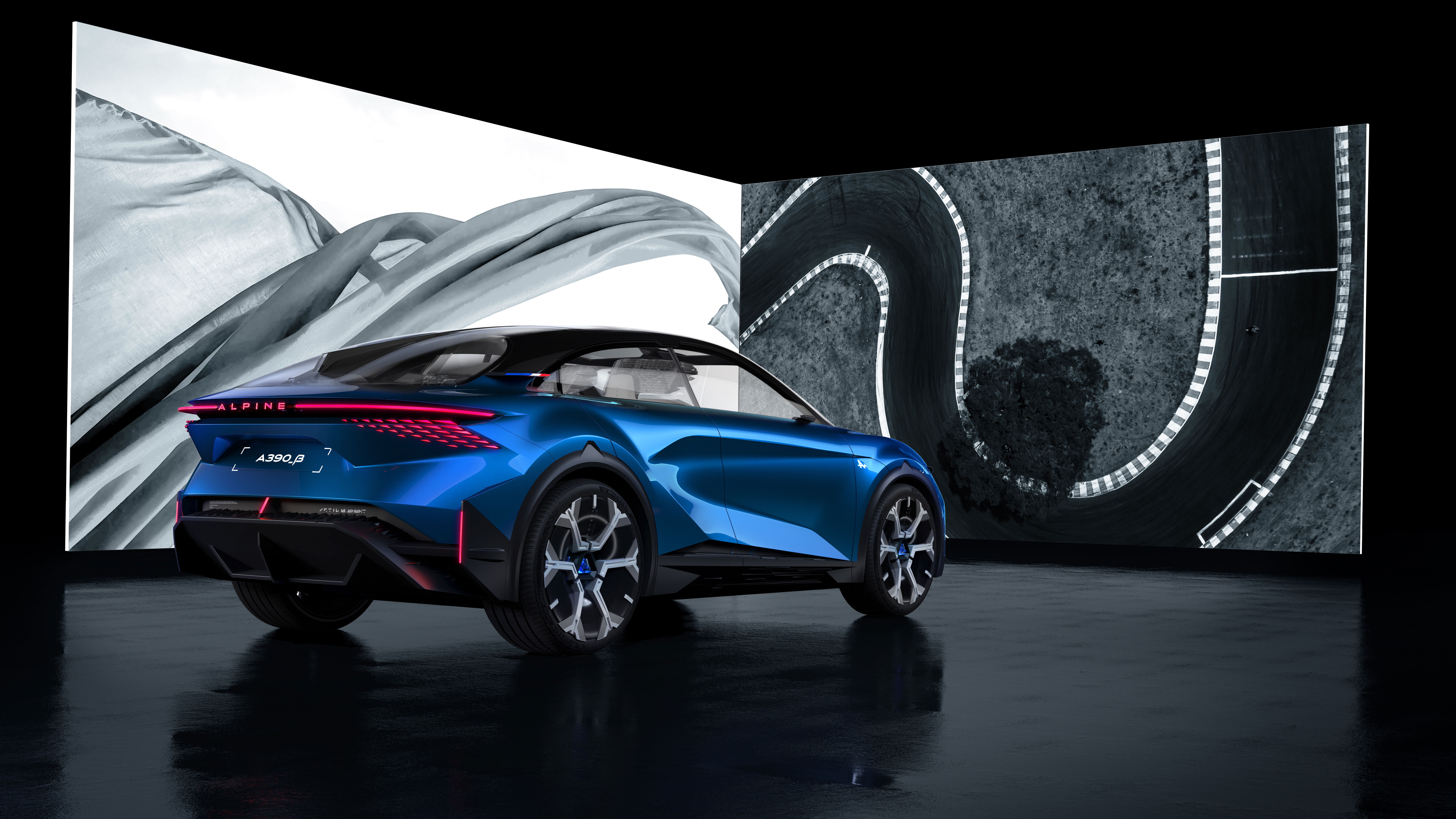 Alpine A390 Beta - arrière