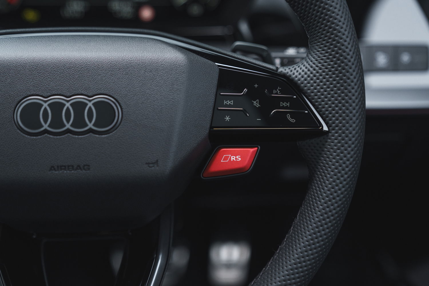 Audi RS3 - détail intérieur