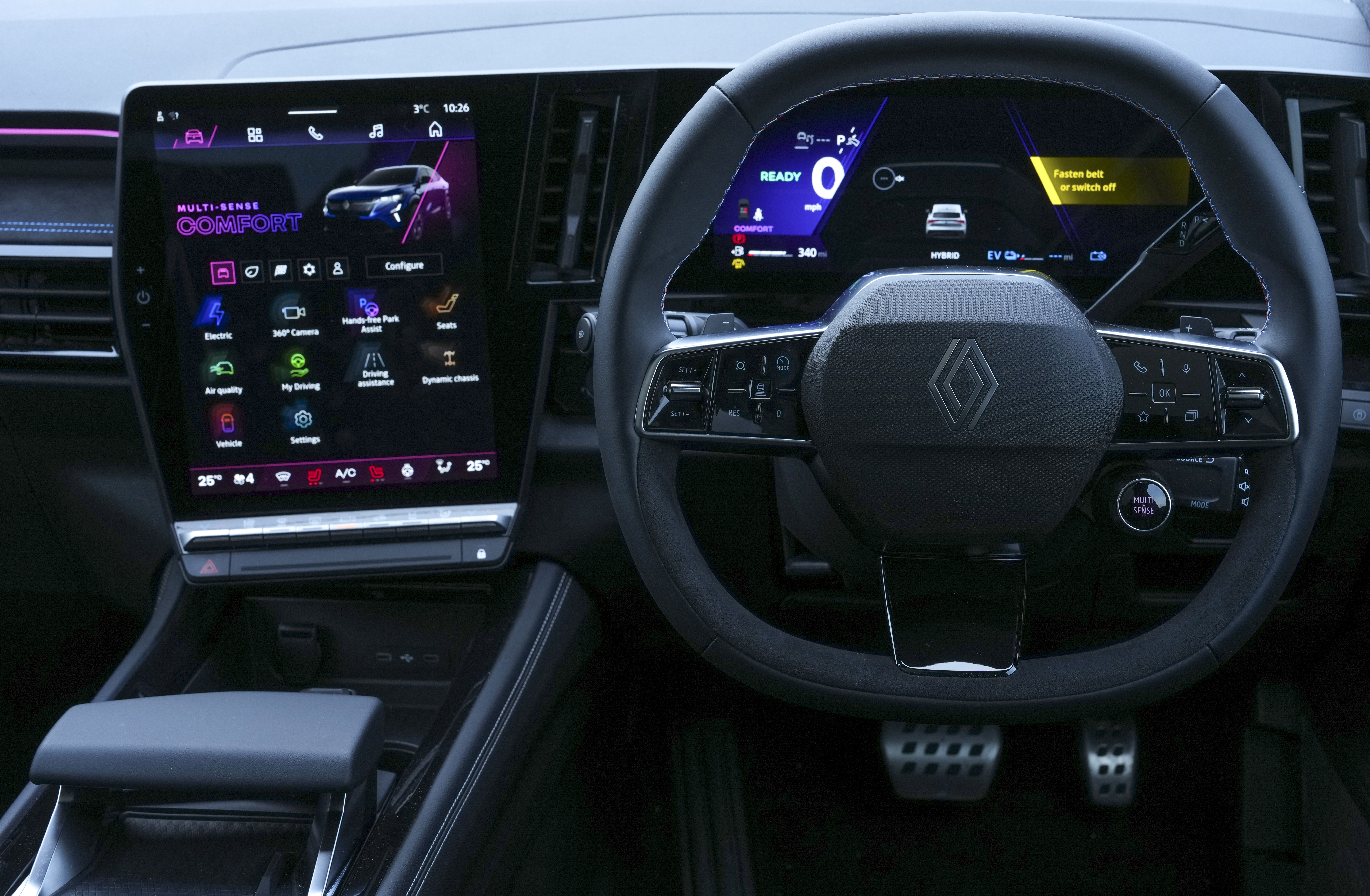 Renault Rafale Phev - intérieur