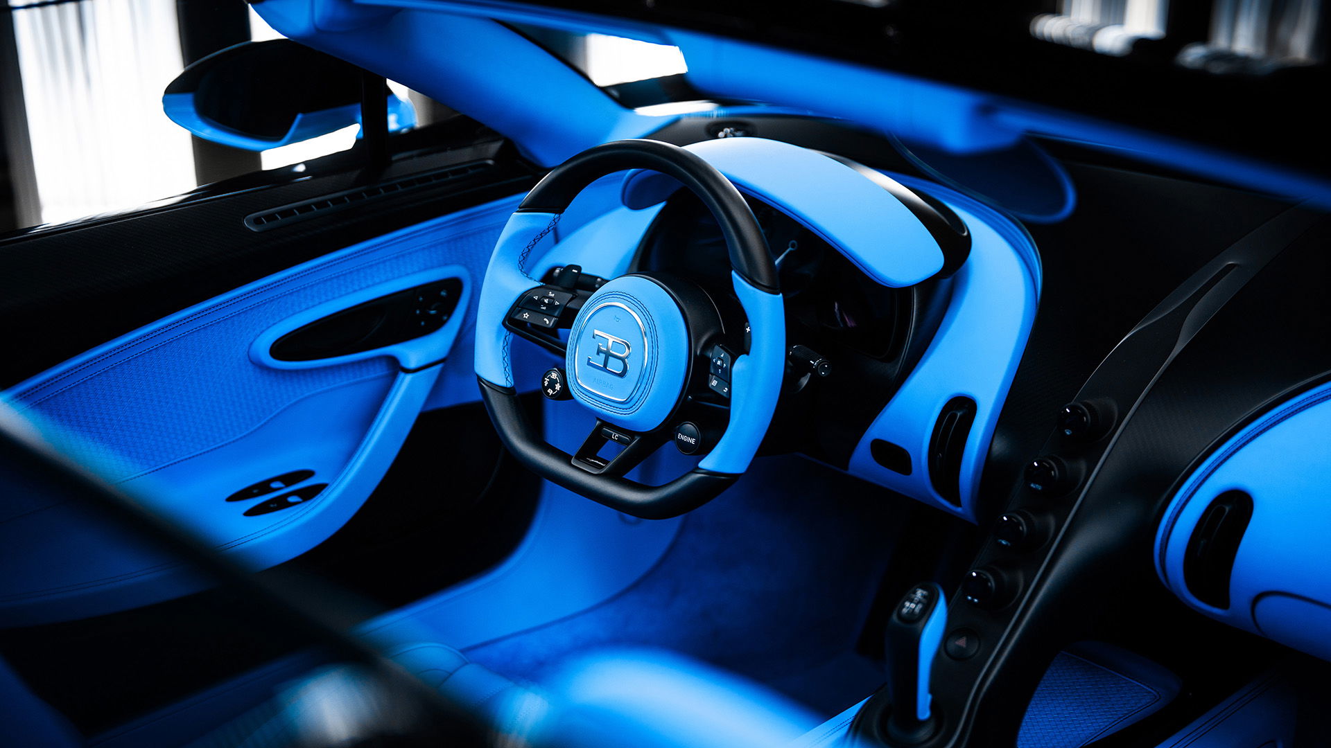 Bugatti Mistral, intérieur