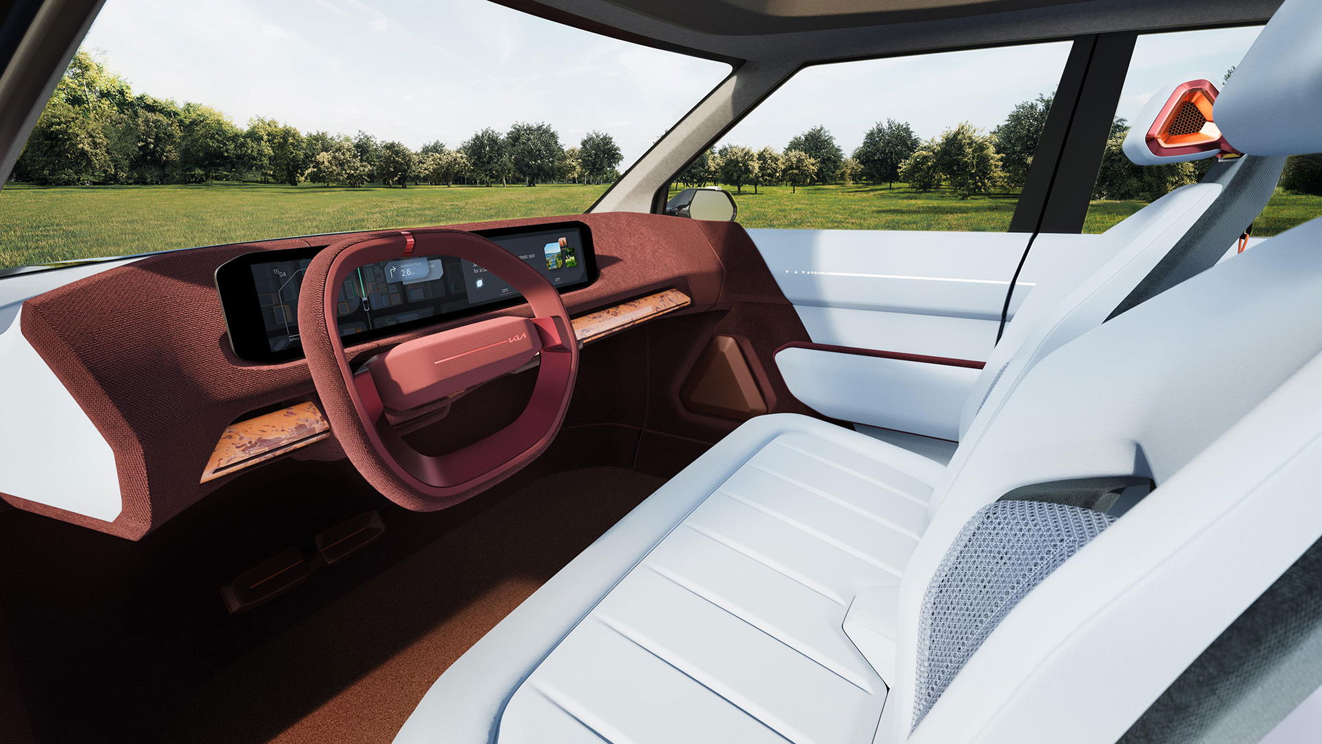 Kia Concept EV2, intérieur