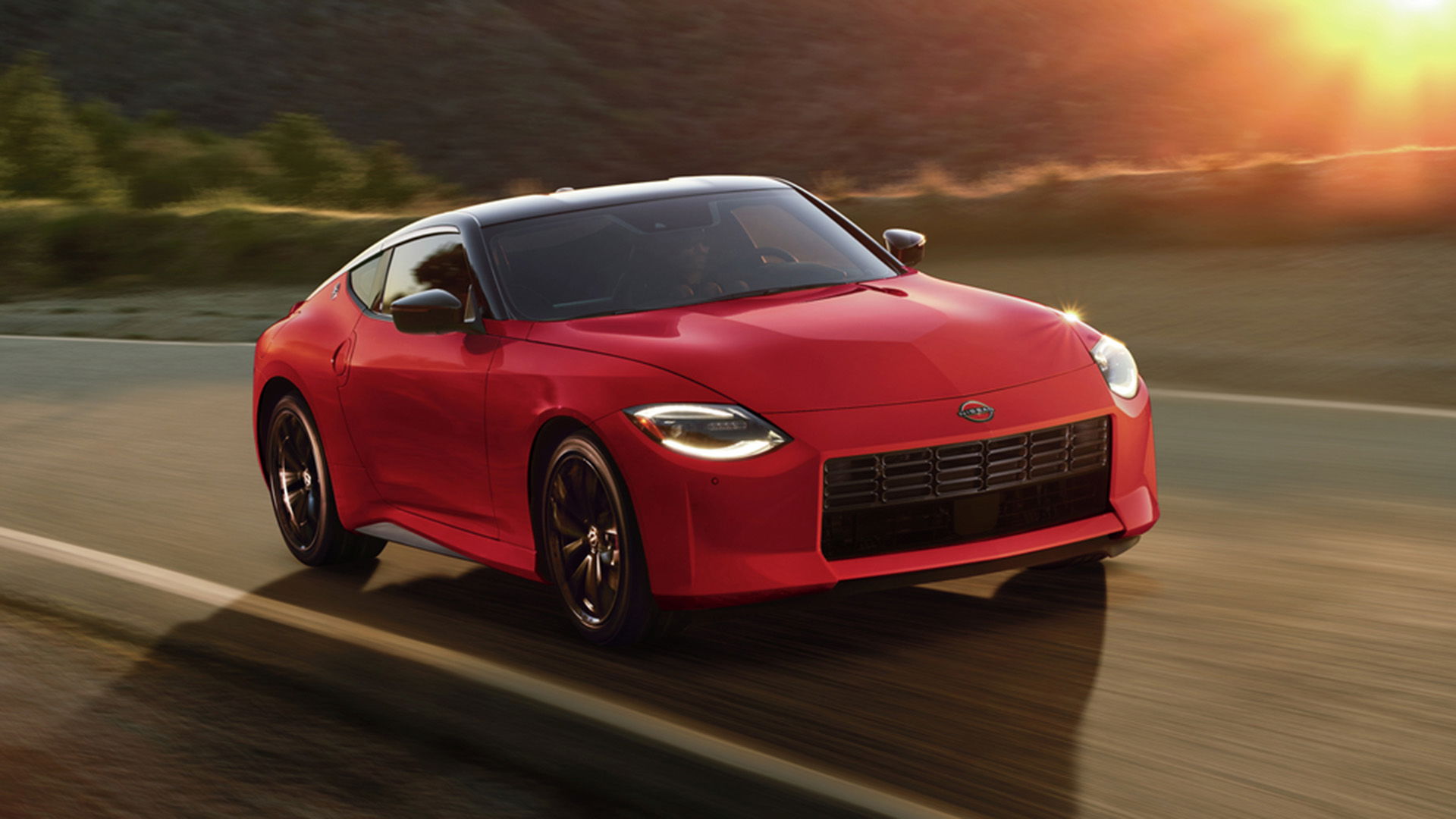 2025 Nissan Z, rouge massif