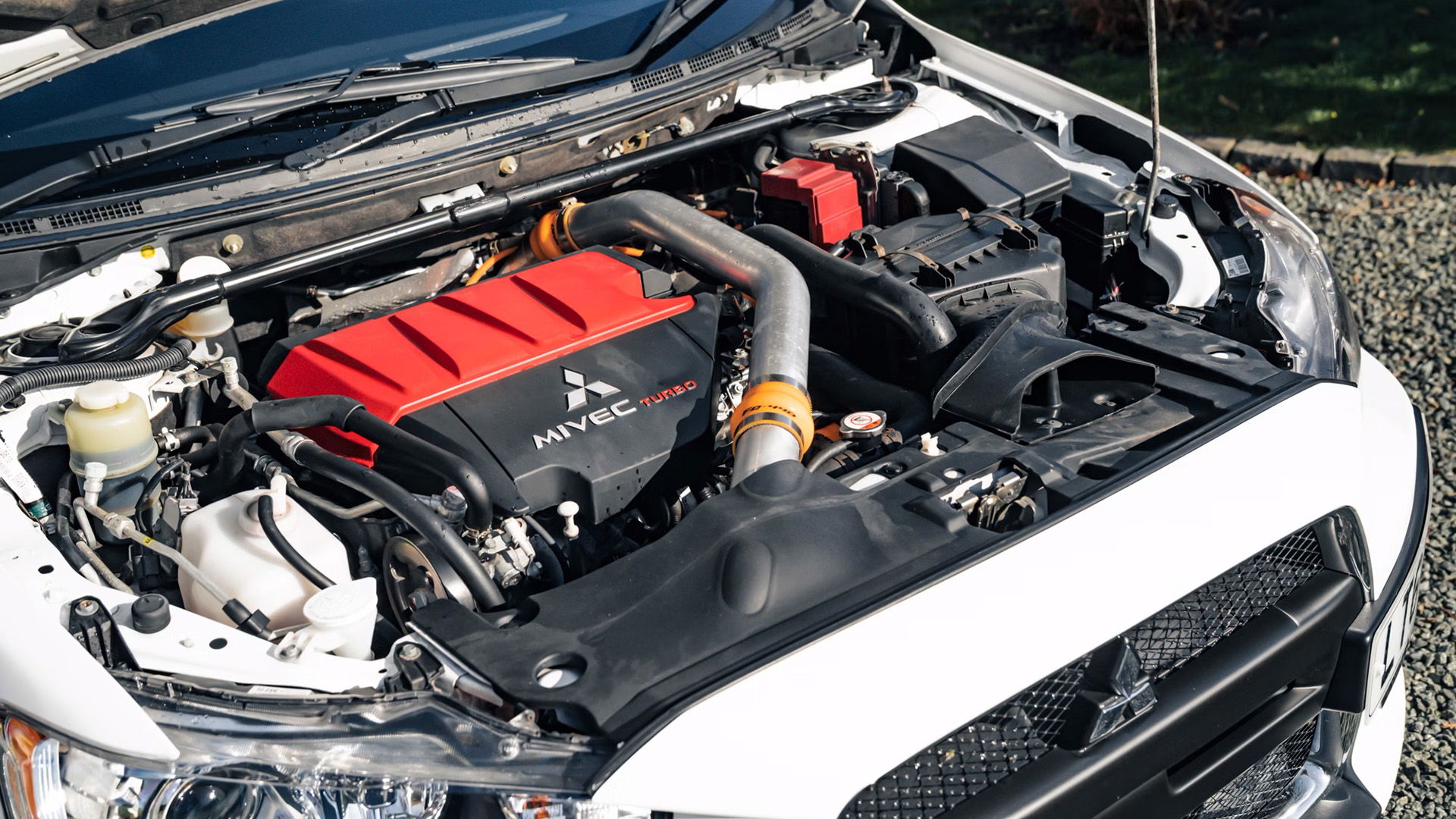 Mitsubishi Lancer Evolution X FQ-440 MR, moteur