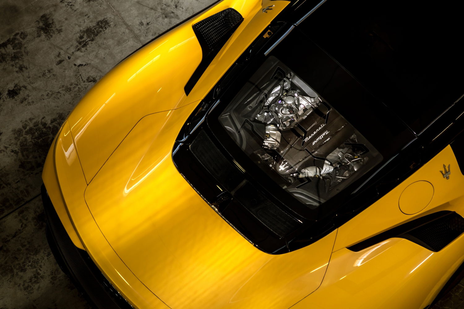 Maserati MC20 - Détail du moteur