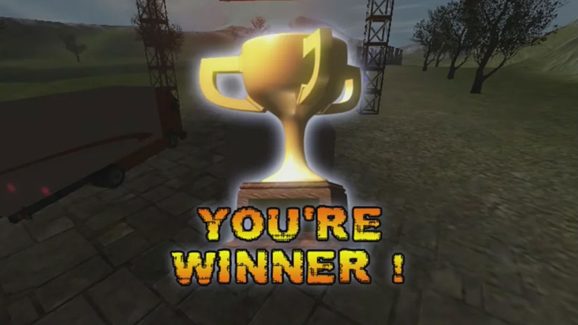 Vous êtes gagnant!