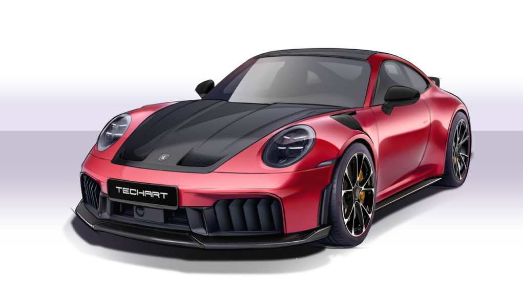 Le 992.2 de Techart Porsche 911 est en fait… assez Le 992.2 de Techart Porsche 911 est en fait… assez subtil?