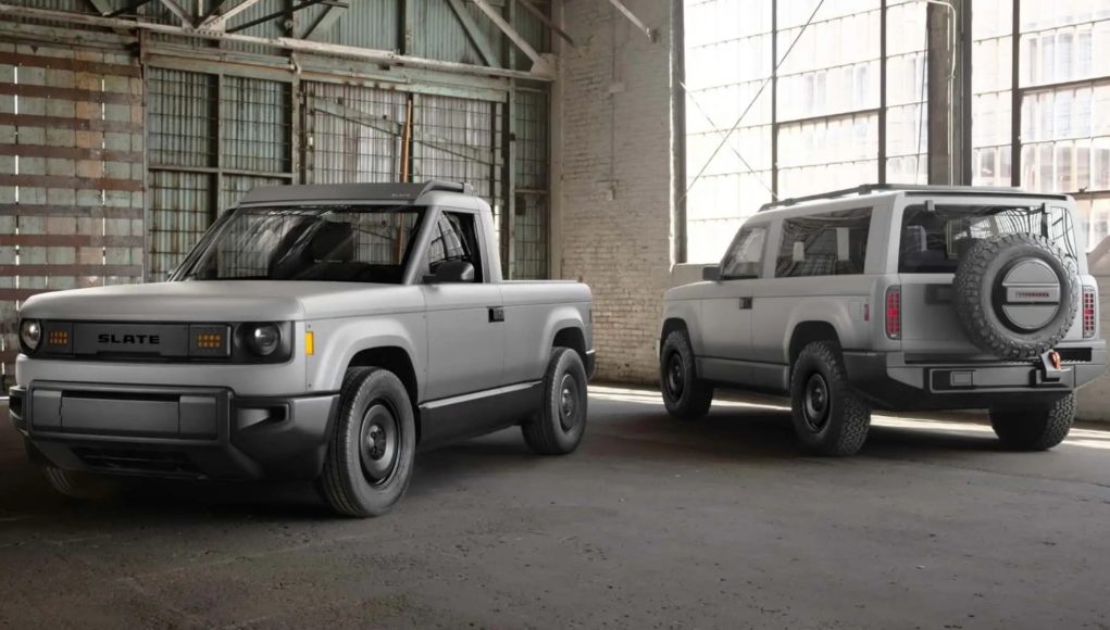 La marque de voiture électrique financée par le propriétaire d'Amazon La marque de voiture électrique financée par le propriétaire d'Amazon dépasse déjà Tesla CyberTruck