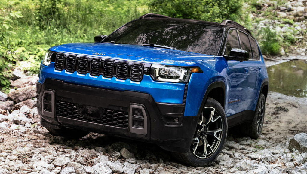 La Jeep Cherokee revient comme un hybride à l'aspect costaud La Jeep Cherokee revient comme un hybride à l'aspect costaud