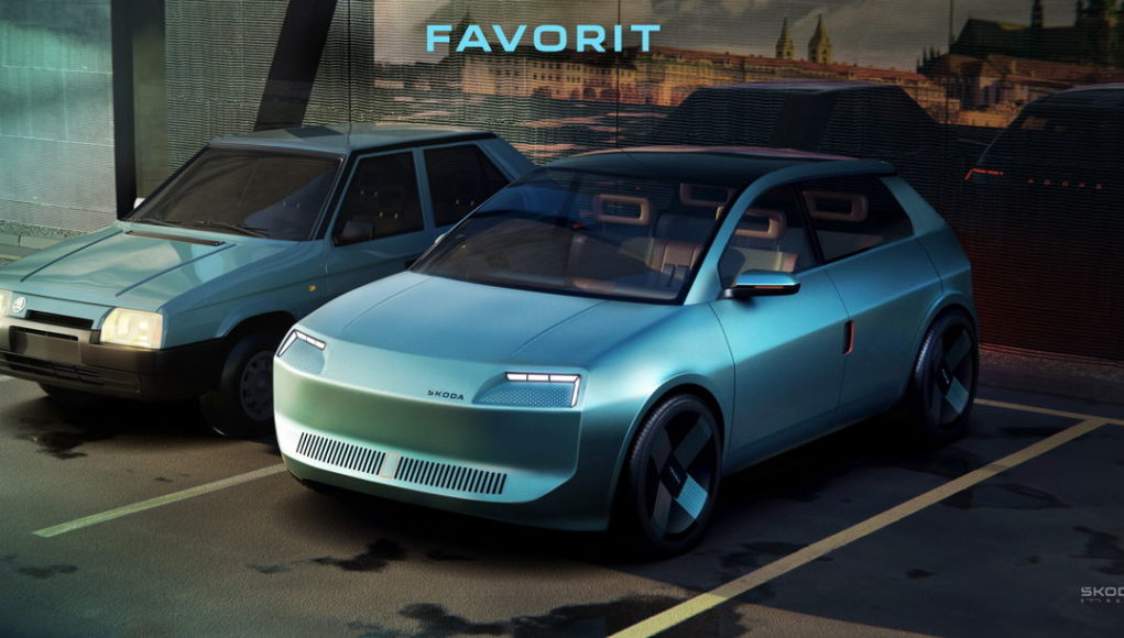 Skoda Favorit a été retravaillé en tant que Hatch moderne Skoda Favorit a été retravaillé en tant que Hatch moderne par les concepteurs