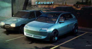 Skoda Favorit a été retravaillé en tant que Hatch moderne par les concepteurs Skoda Favorit a été retravaillé en tant que Hatch moderne par les concepteurs