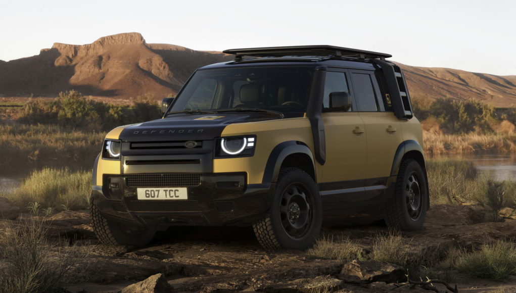 La Land Rover Defender Trophy Edition a des acelies qui La Land Rover Defender Trophy Edition a des acelies qui ne sont pas des Steelies