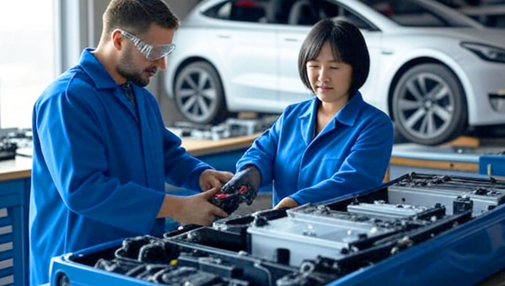 Les batteries de Tesla et Byd se désassemblent et ce Les batteries de Tesla et Byd se désassemblent et ce qu'ils trouvent révèle quelque chose que personne n'avait parlé jusqu'à présent