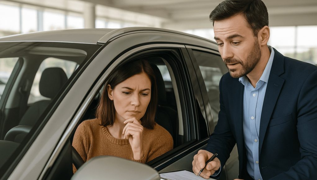 C'est combien de femmes ressentent lorsqu'elles se rendent chez un C'est combien de femmes ressentent lorsqu'elles se rendent chez un concessionnaire pour acheter une voiture