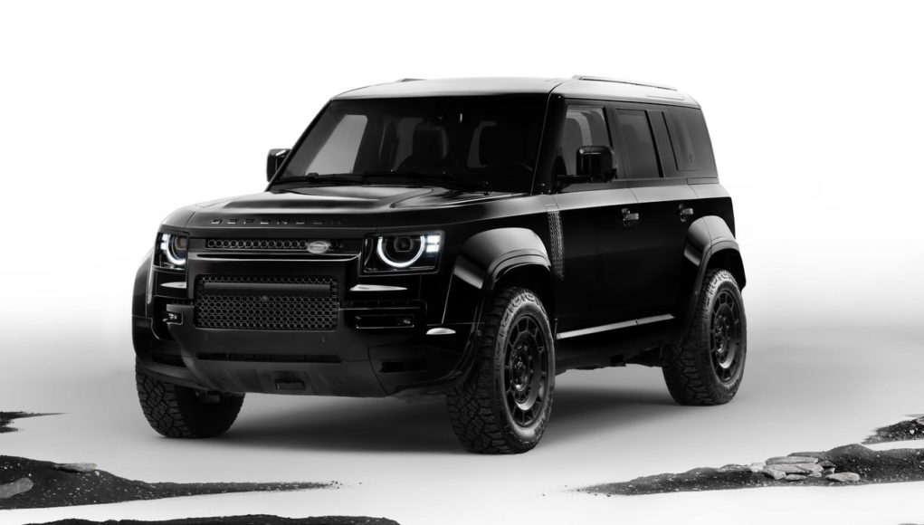 Le défenseur Land Rover Octa Black est à la hauteur Le défenseur Land Rover Octa Black est à la hauteur de son nom