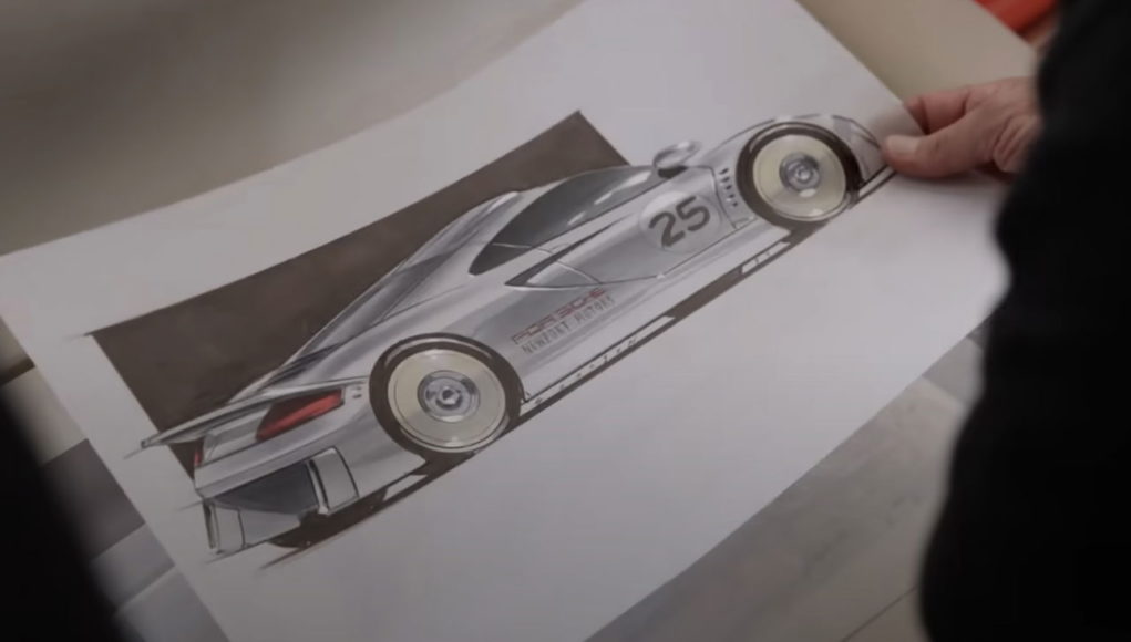 Early Porsche Carrera GT Sketch révèle ce qui aurait pu Early Porsche Carrera GT Sketch révèle ce qui aurait pu être