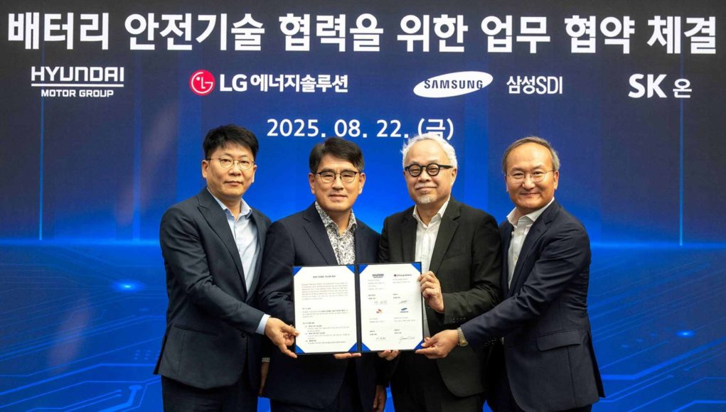 Kia, Hyundai et trois sociétés de batterie se joignent à Kia, Hyundai et trois sociétés de batterie se joignent à la sécurité des voitures électriques à Battery Safety Task Force
